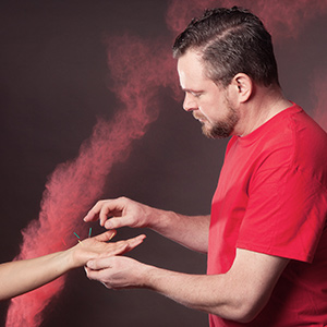 Acupunctuur-rood-bas Bas van der Togt Acupunctuur